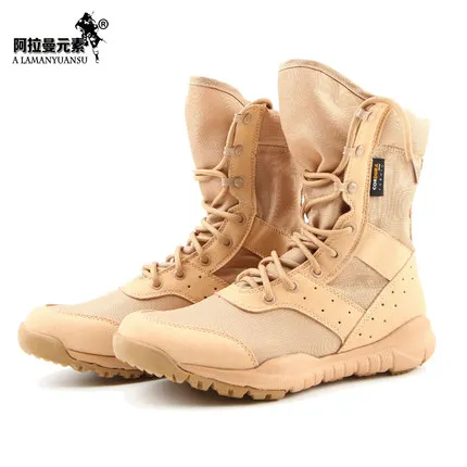CQB military Combat boots summer boots ultra SFB special forces tactical boots desert boots TAN men free shipping