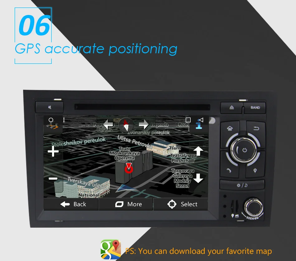 Eunavi 2 din Android 9,0 gps 2 Din Авторадио Стерео система для Audi/A4/S4 Восьмиядерный 4 Гб ram wifi Автомобильный dvd-плеер wifi 4G 64G