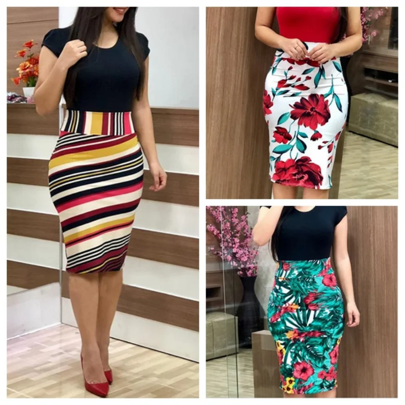 

Women Summer Bodycon Dress 2020 3XL Sexy Vintage Elegant Floral Pencil Dresses Party Dress Vestidos Plus Sizes
