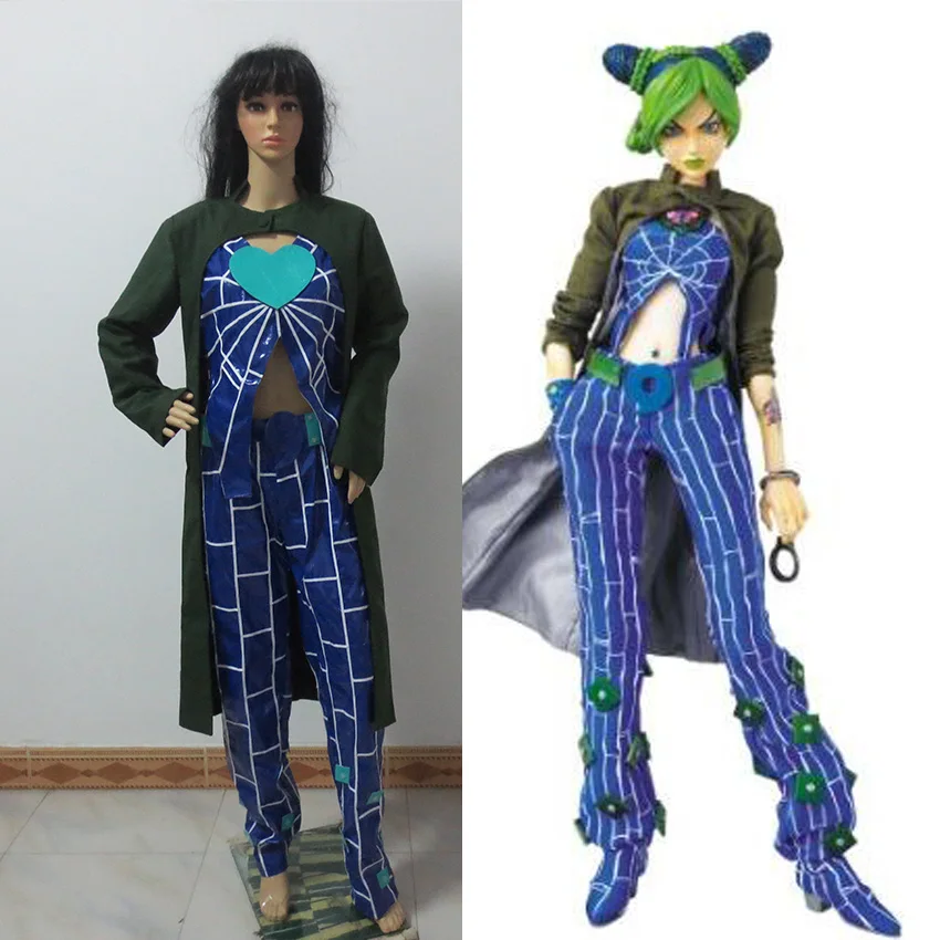 Костюм для косплея Джоджо Невероятные приключения йолине кудзё косплей |