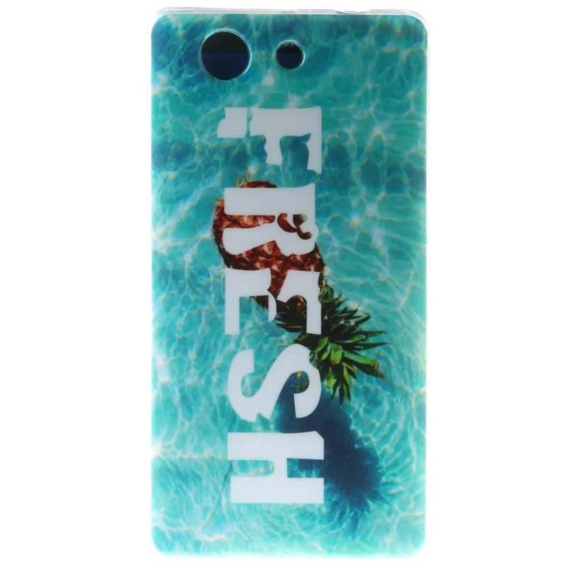 Cute animal Flowers TPU Soft Case For Sony Xperia Z3 Compact Z3Mini D5803 D5833 M55W Back Cover Cases |