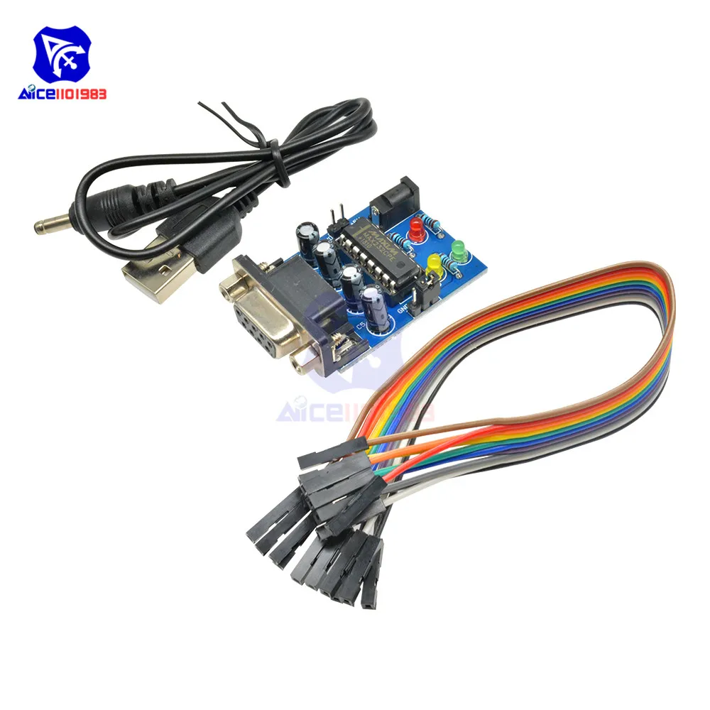 diymore MAX232 модуль конвертера RS232 в TTL