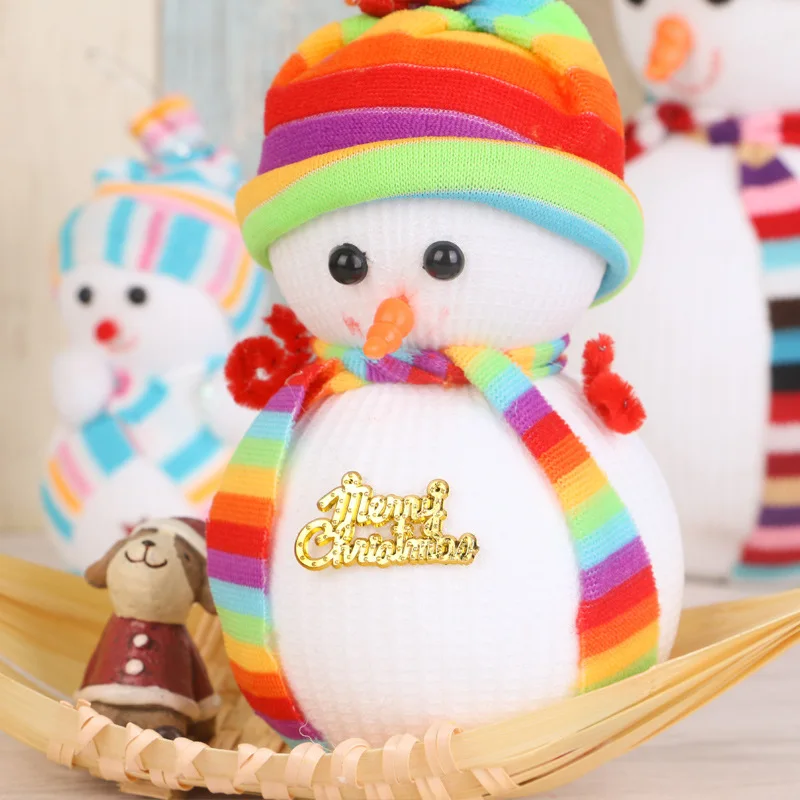Рождественские украшения праздничные товары Новогодние Куклы снеговик куклы