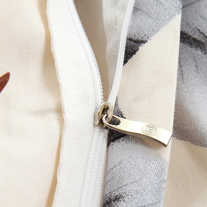 Листья пододеяльник комплекты эластичные простыня наволочка 100% хлопок Мода