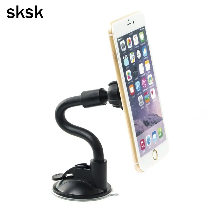 

SKSK Universal Mobile Phone Dashboard Windshield Car Long Gooseneck Magnetic Holder Stand Mount for Gps Smartphone Cellphone
