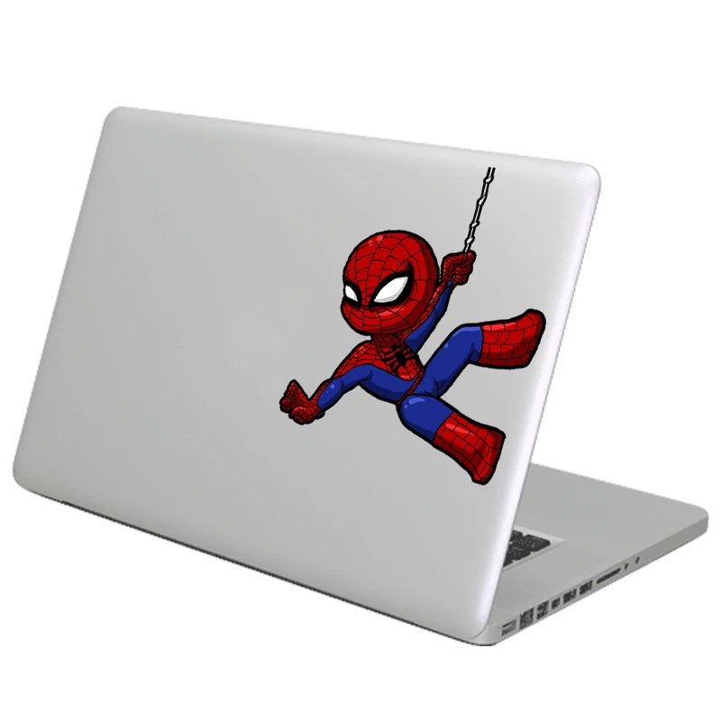 Человек Паук Красочные ноутбука Стикеры для Apple MacBook Pro Air Retina 11 12 13 15 17 дюймов Mac Ми поверхность книга тетрадь наклейка кожи