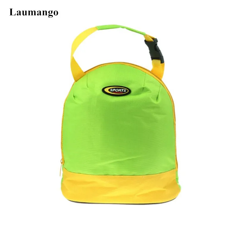 Laumango, Портативная Сумка-тоут, сумки для обеда, Холщовая Сумка, Термосумка-холодильник, сумка для еды, набор, ручная сумка для еды - Цвет: Green Yellow