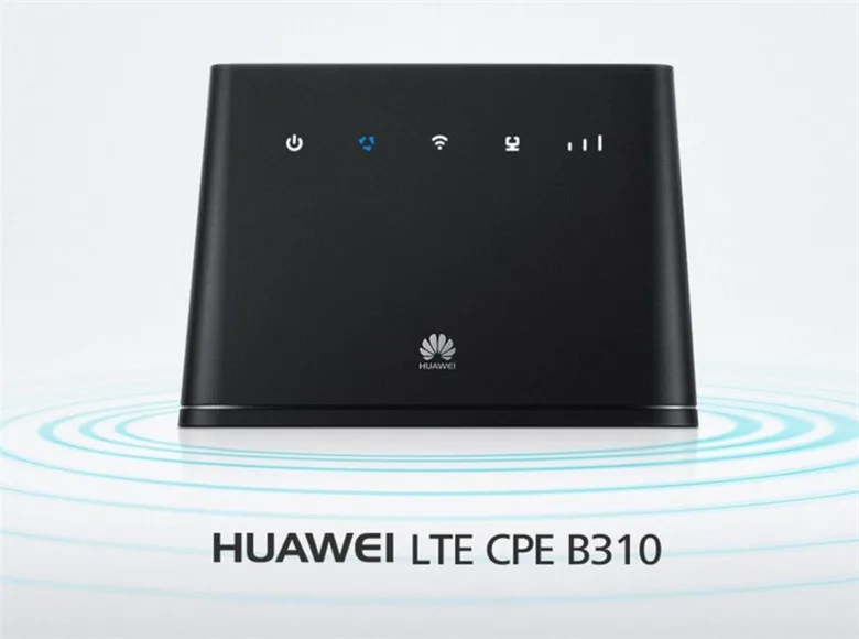 Разблокированный huawei B310 B310s-22 150 Мбит/с 4 аппарат не привязан к оператору сотовой связи CPE Модем Wifi Router со слотом для Sim карты памяти до 32 устройств