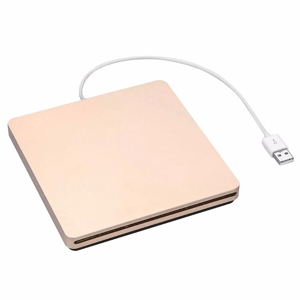 SOONHUA портативный тонкий слот нагрузки USB внешний привод поддержка DOS CD RW DVD RW CD Проигрыватель DVD ROM привод для ноутбука Настольный Ноутбук