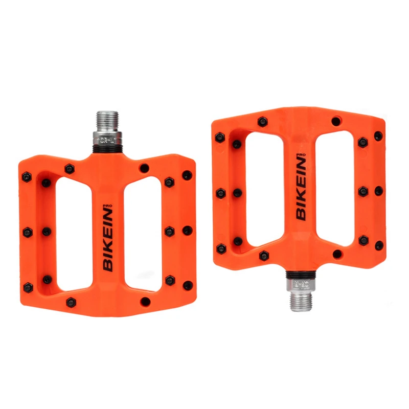 Best-selling Mountain Bike Bicycle Accessories Pedal High Quality Nylon Fiber Bearing Pedals Palin Anti-skid | Спорт и развлечения