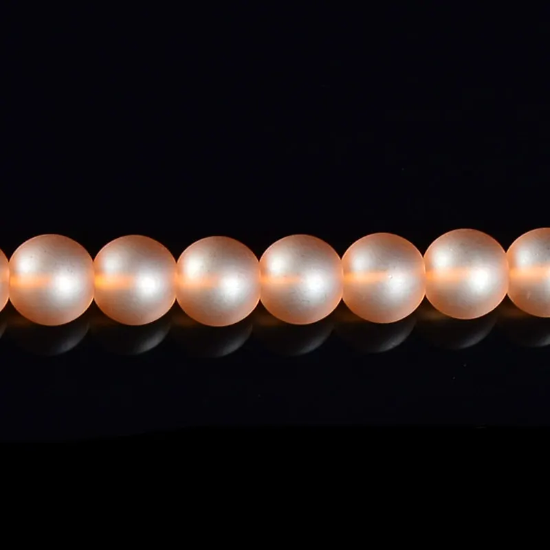 4mm-12mm Round Beads Glass For Needlework Accessories Spacer Beads For Jewelry Making Necklace Beads For Beading - Цвет: Белый