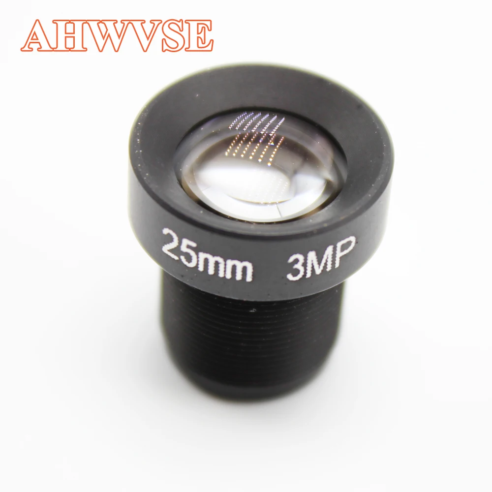 

CCTV 25mm lens M12 3Megapixel CCTV Lens for AHD IP camera 3MP 16mm 12mm Fixed Iris Long Distance View up to 50M