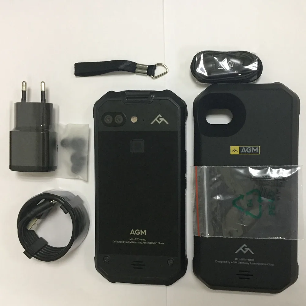 AGM X2 ЕС IP68 Водонепроницаемый мобильный телефон 5," 6 ГБ Оперативная память 128 Гб Встроенная память Android 7,1 MSM8976SG Octa Core 12.0MP 6000 мАч NFC Смартфон