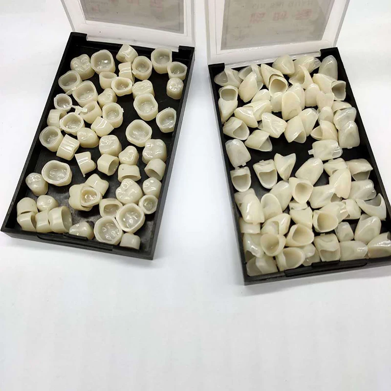 120 шт. керамические виниры зубная Корона Передняя и передняя Смола Зубы