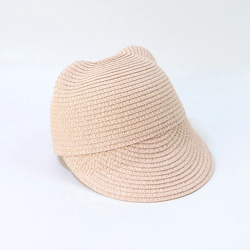 Шляпка от солнца для девочек и мальчиков милая Панама детей Пляжная Соломенная