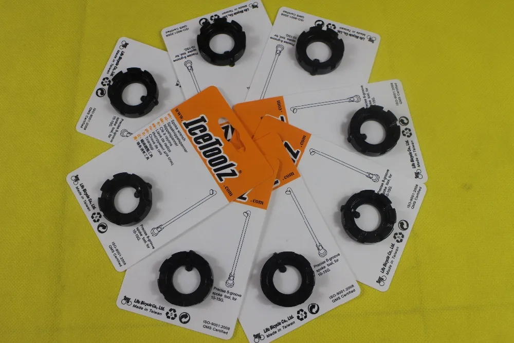 Точный 8 канальный спицевой инструмент для велосипедных спицевых ключей 10 15G 12F8 Cr