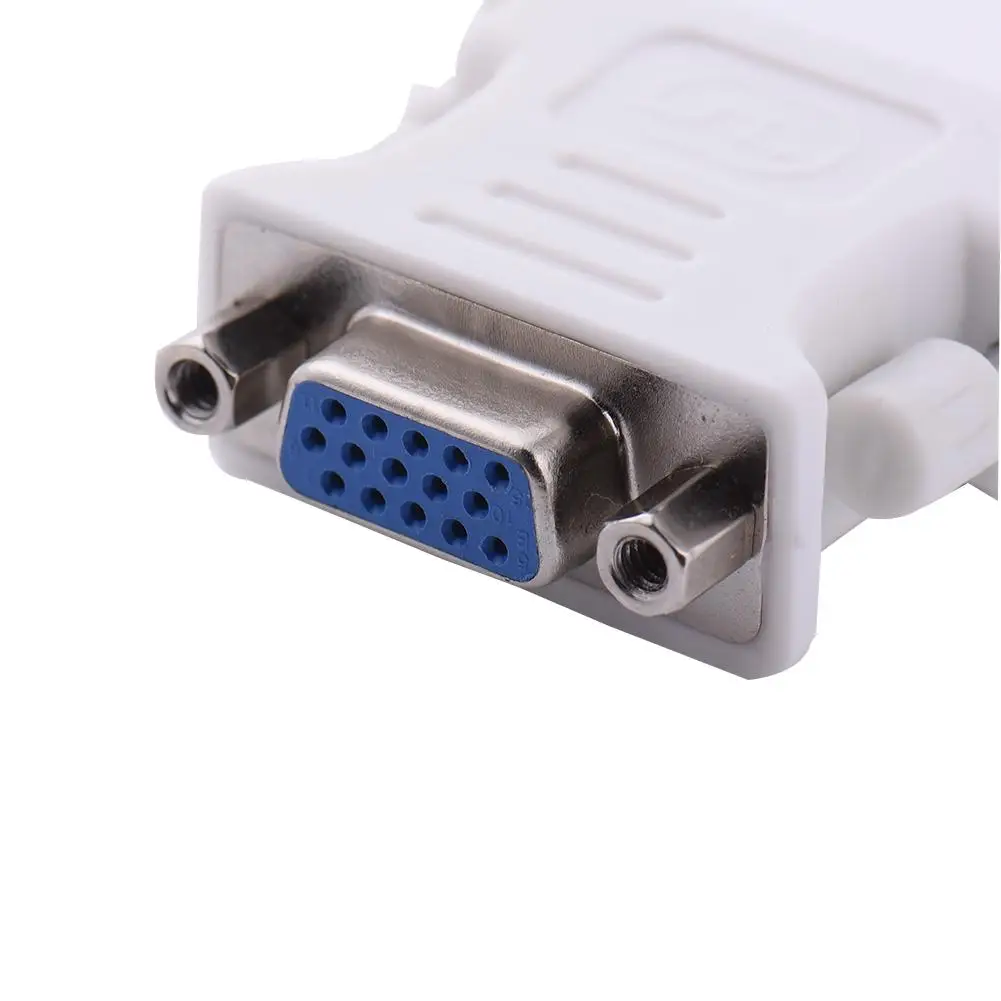Новый DVI 24 5 Мужской к VGA Женский Разъем I Двойной Ссылка мужской D Sub аудио видео