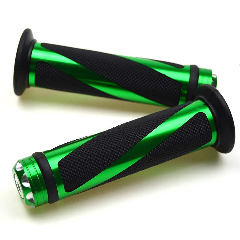 Универсальные мотоциклетные ручки 7/8 дюйма алюминиевые с ЧПУ Нескользящие