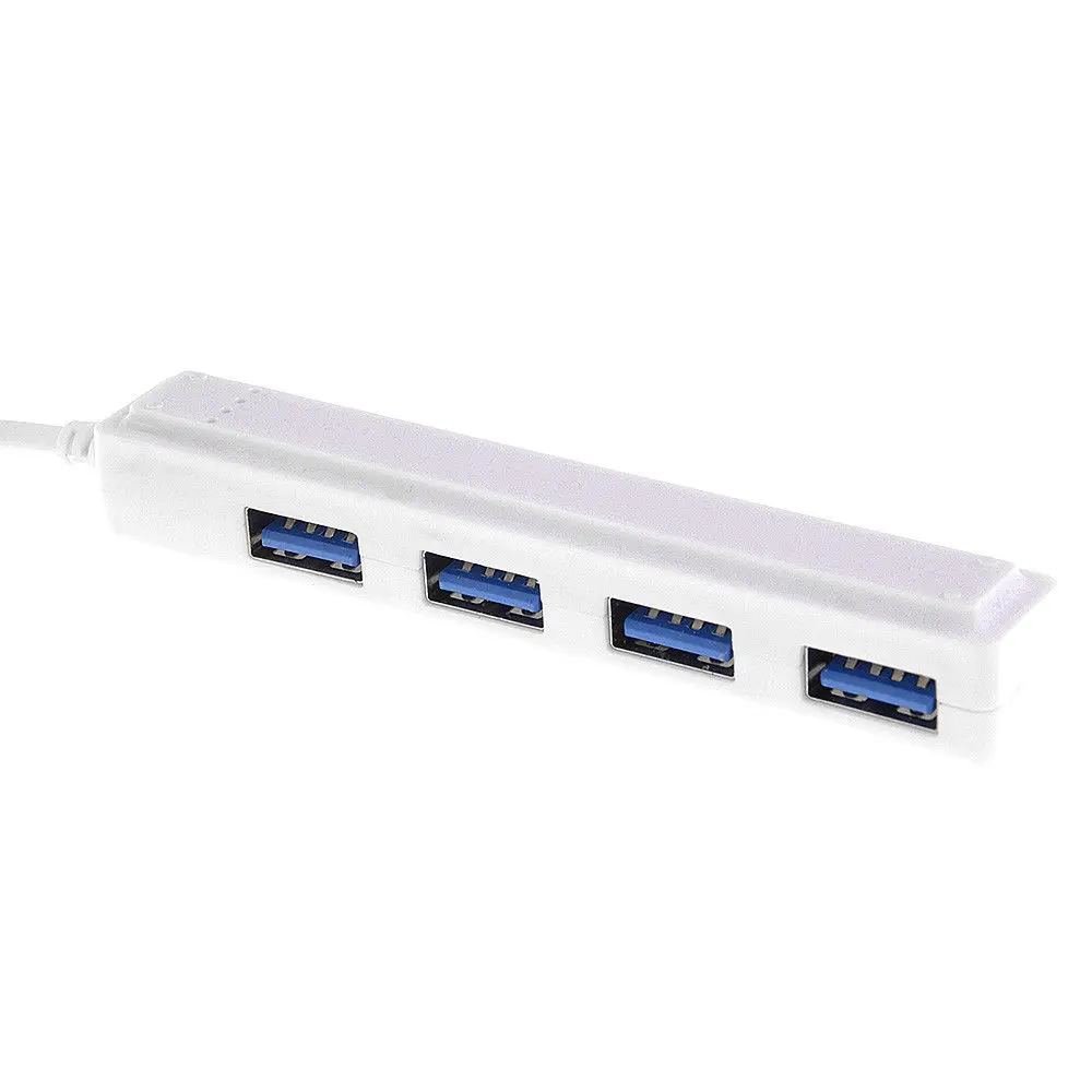 Тип с разъемами типа C и 4 Порты разъёмы USB 2 0 HUB адаптер кабель USB-C подключаться к