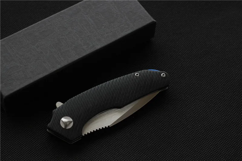 MK 9Cr18MoV 60hrc Открытый самообороны рыболовный нож G10 Ручка туристические охотничьи