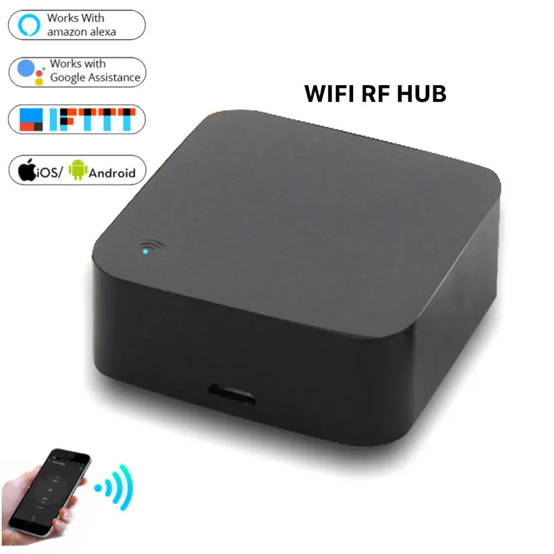 Умный ИК wifi концентратор пульт дистанционного управления голосовым управлением