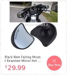 Все новое боковое зеркало подходит для 1996-2013 Harley Davidson Street Glide FLHX 10 мм обтекатель крепление зеркало заднего вида