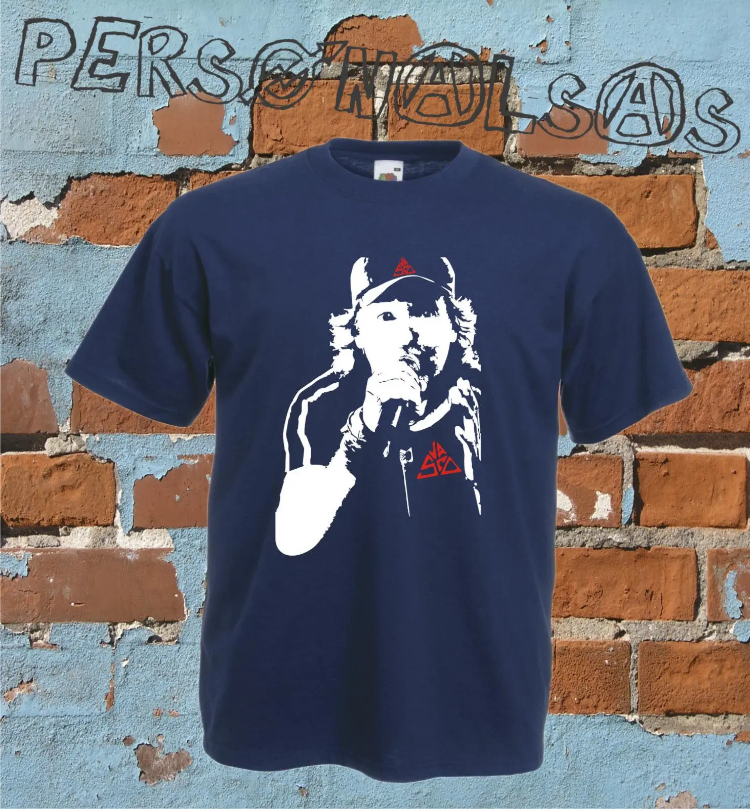 T-SHIRT VASCO ROSSI BLASCO music rock liga pausini italian style T1603 Cartoon t shirt men Unisex New Fashion tshirt Loose | Мужская