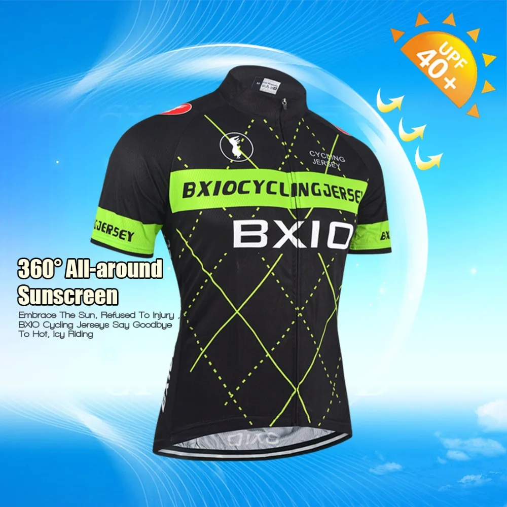 BXIO Pro Team Велоспорт Трикотажные Открытый велосипед спортивная одежда Джерси