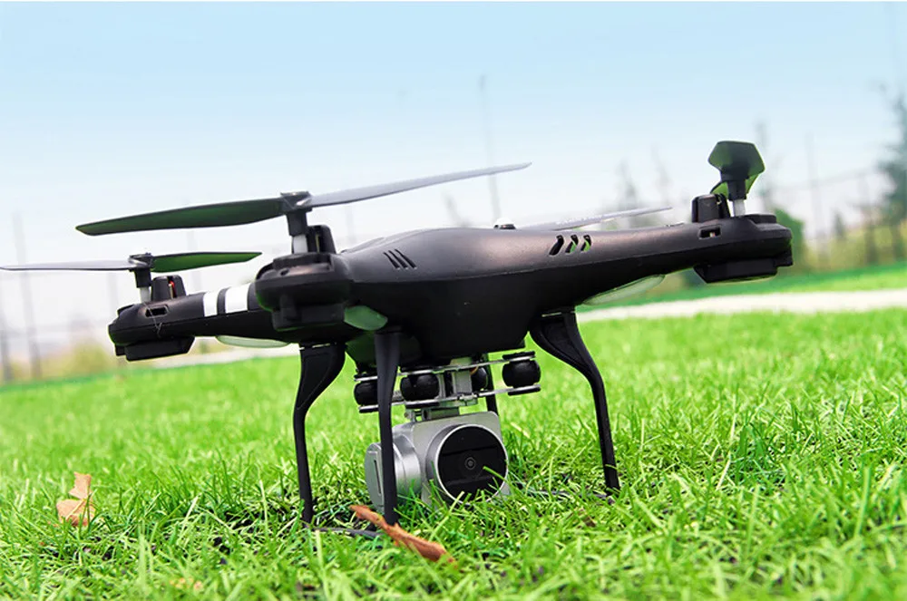 Квадрокоптер HR SH5HD 2 4G 4CH 6-осевой гироскоп WiFi FPV Дрон с широкоугольным объективом 170