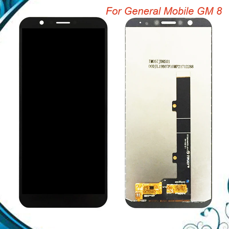 100% протестированный OK для общего мобильного GM8 ЖК дисплей + сенсорный экран в