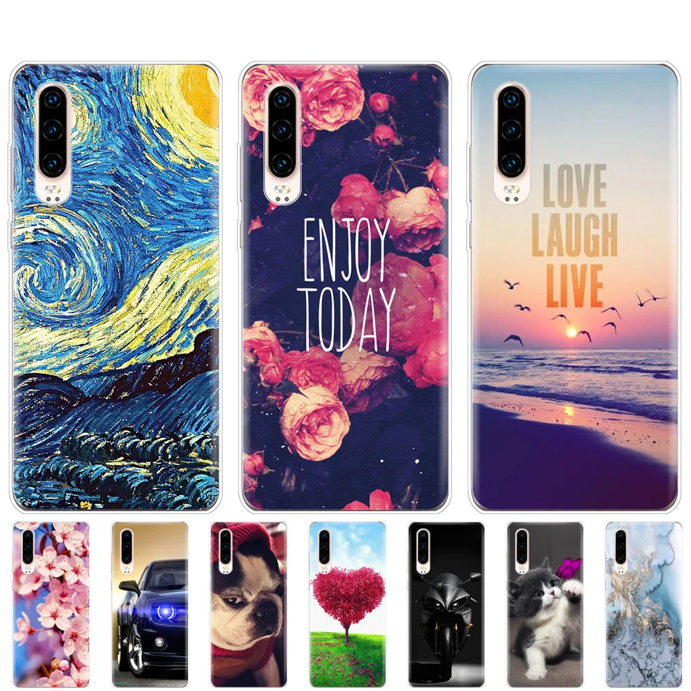 Для huawei P30 Pro Чехол huawei P30Pro силиконовый мягкий ТПУ чехол для телефона на huawei P30 Pro VOG-L29 ELE-L29 P 30 Lite чехол-бампер
