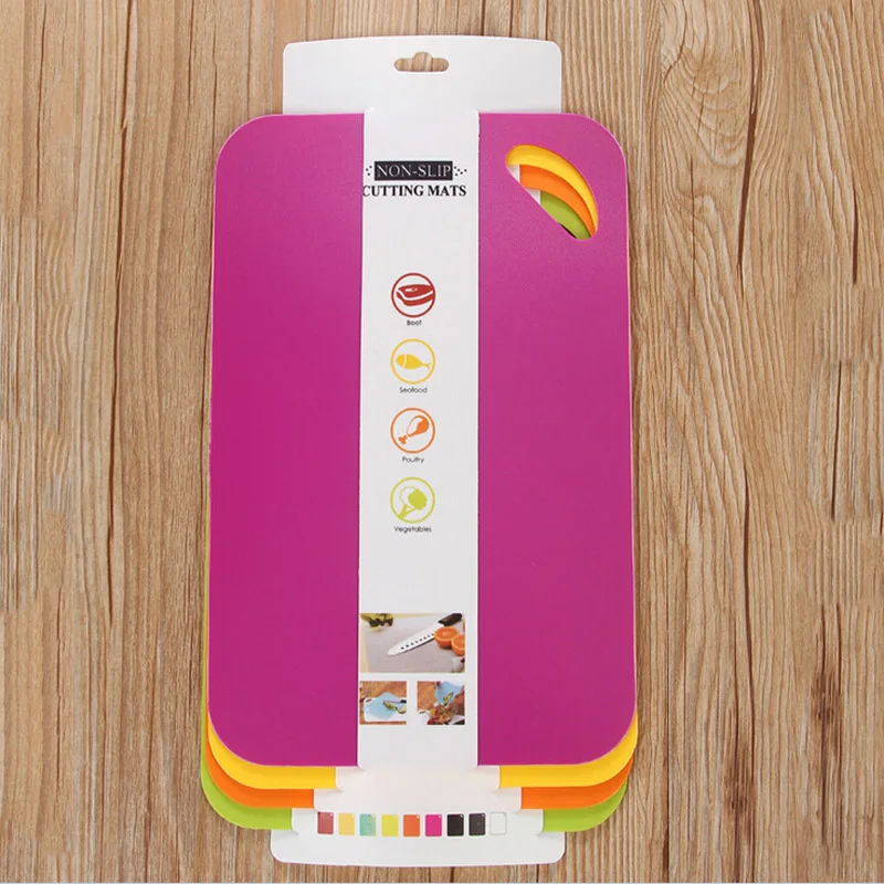 4 шт./компл. классификация разделочная доска Нескользящие пригодные для пищевых