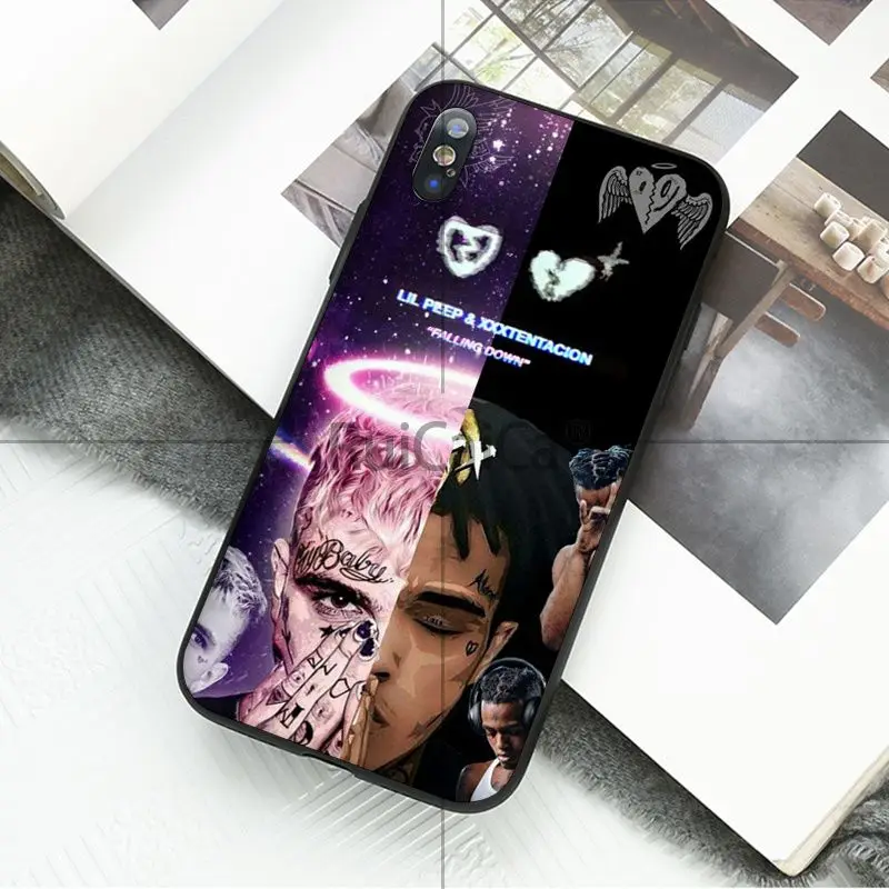 Ruicaica xxxtentacion rapper окрашенные красивые аксессуары для телефонов Чехол Apple iPhone 8 7 6 6S