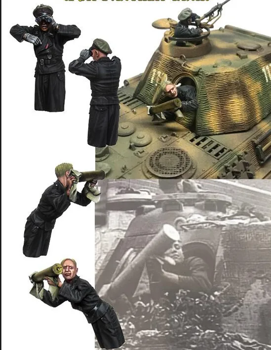 1/35 модельная фигурка из смолы разобранный Неокрашенный комплект E139 | Игрушки и