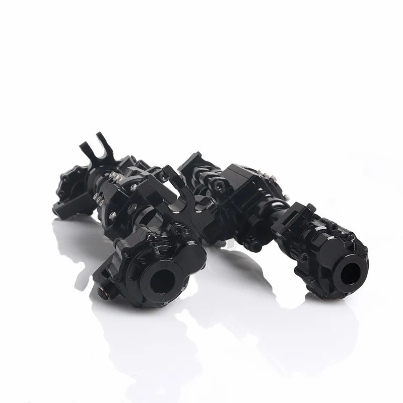 QYWWRC TRX4 алюминиевый корпус передней и задней портальной оси для 1/10 RC Crawler Car Traxxas TRX 4