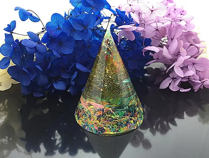 Треугольная ювелирное изделие Пирамида делая инструменты плесень Кулон