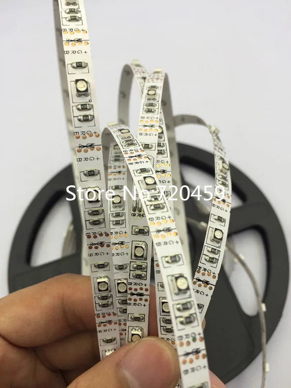 10 м узкая печатная плата 3528 RGB светодиодный ленты 6 мм ширина мембранного указателся 40 светодиодный s/m супер яркий Гибкая лампа подсвеченная светодиодная RGB ленты не из водонепроницаемого материала
