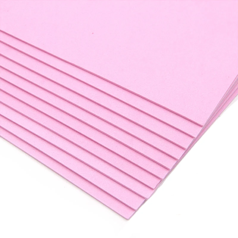 10 Sheets 20x30cm 2mm EVA Foam Paper Sponge Paper Arts and Crafts For Kids Kindergarten Toys DIY Handmade Craft Accessories
