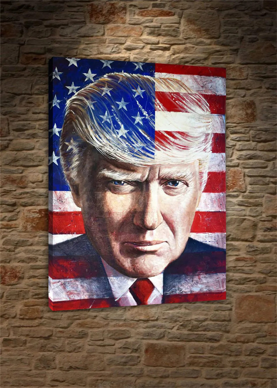 Дональд Трамп HD Печать на холсте картина искусство Картина | Дом и сад