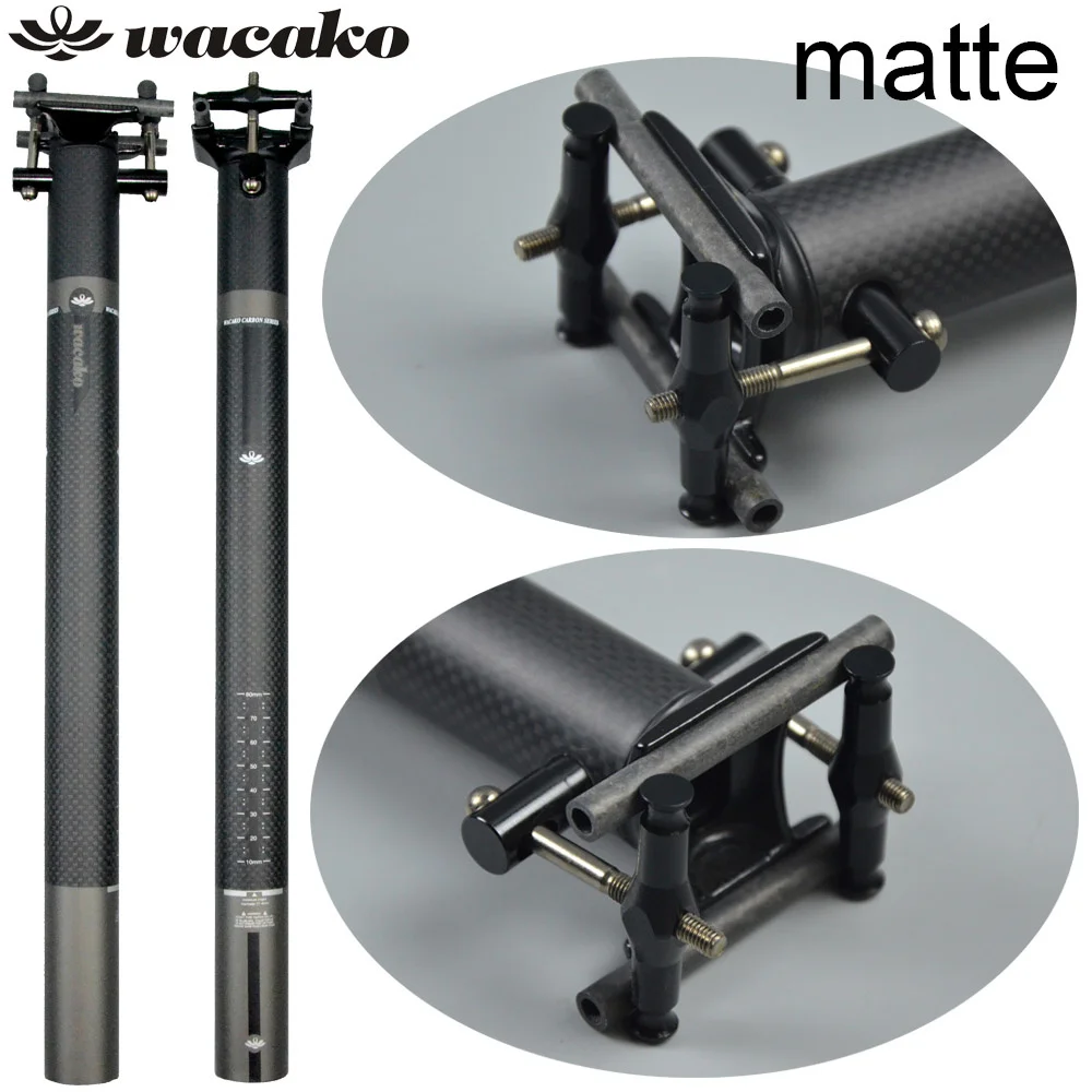 Подседельный штырь wacako из углеродного волокна 27 2/30 8/31 6*350/400/450 мм 184 г|bike seatpost 27.2|full