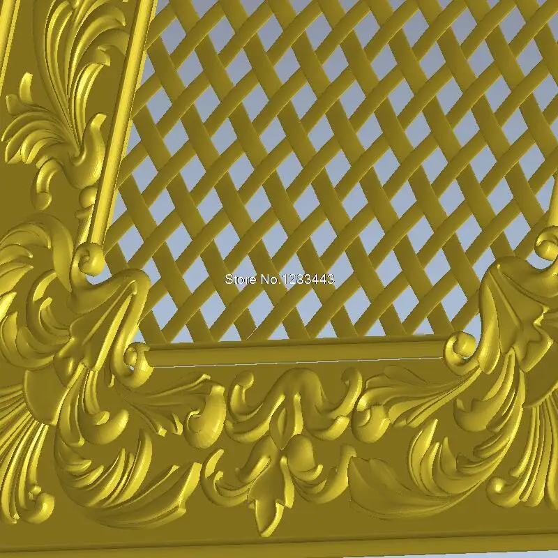 Высококачественная новая 3D модель для украшения мебели с ЧПУ резная фигурка