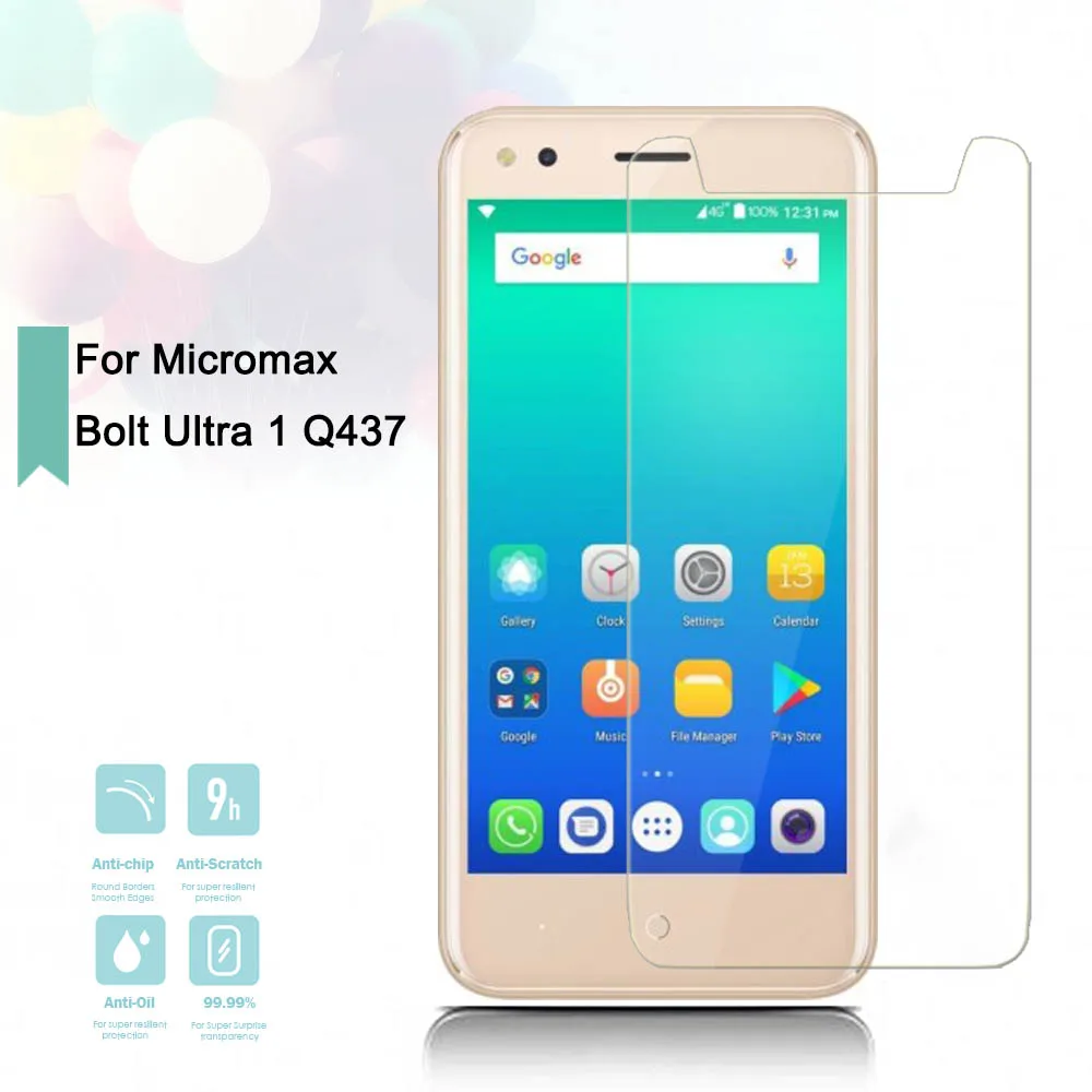2.5D 0 26 мм Ультра тонкое закаленное стекло Micromax Bolt Ultra 1 Q437 усиленная защита