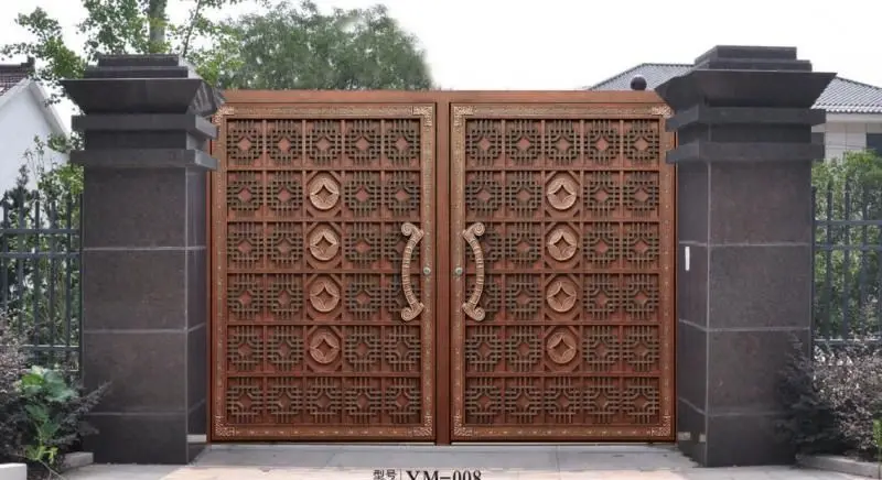 

Home aluminium gate design marked price is 1 sq.m not include shipping hc-ag32