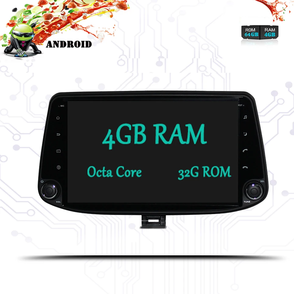 Восьмиядерный android 9 0 px5 4 Гб Ram Автомобильный видео стерео 1024*600 HD Музыка Видео