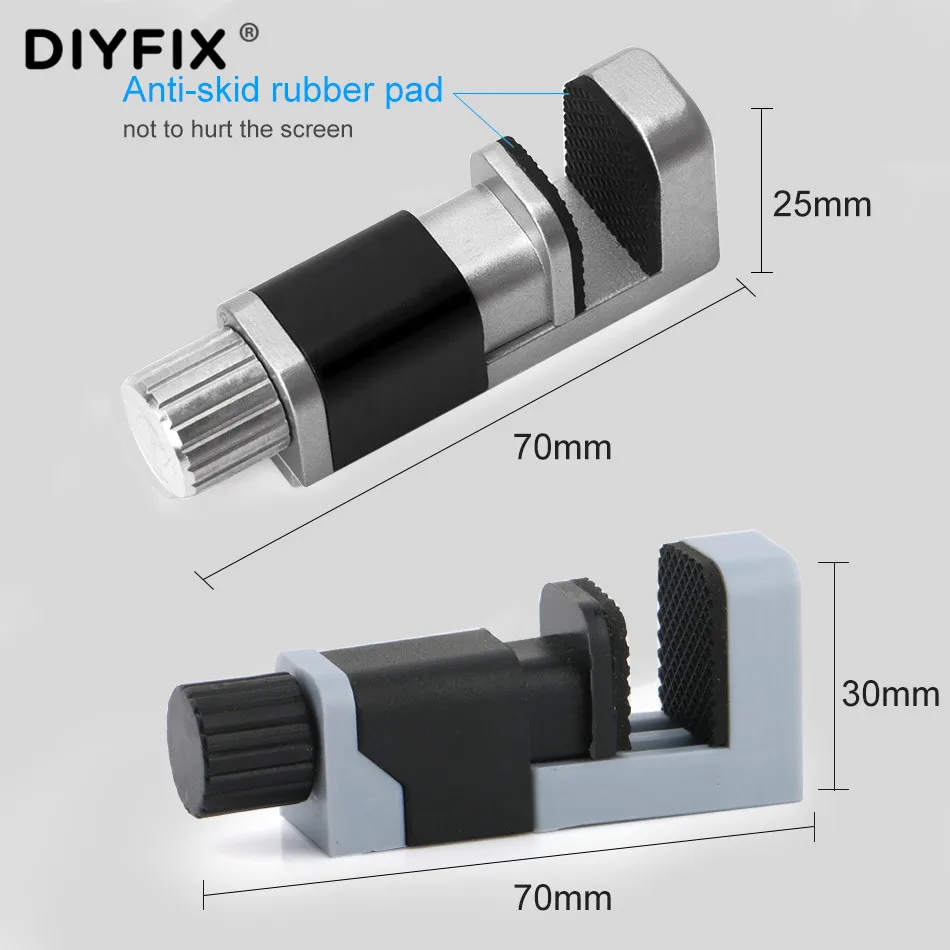 Регулируемый пластиковый зажим DIYFIX крепежный для ЖК экрана дигитайзера iPad Samsung