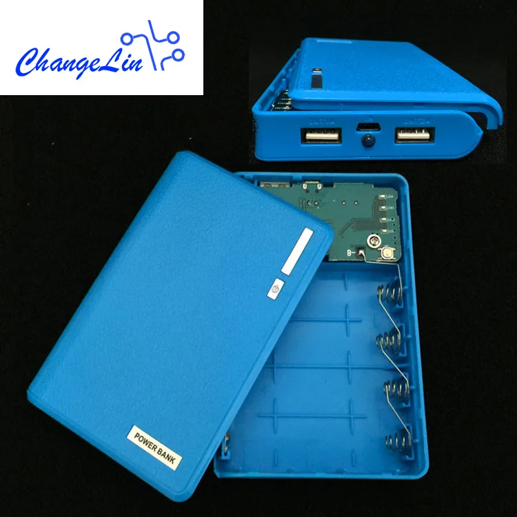 5V 2A 18650 USB внешний аккумулятор зарядное устройство чехол DIY 5S 6S для iPhone смартфон MP3 Электронная зарядка для мобильных телефонов Замена