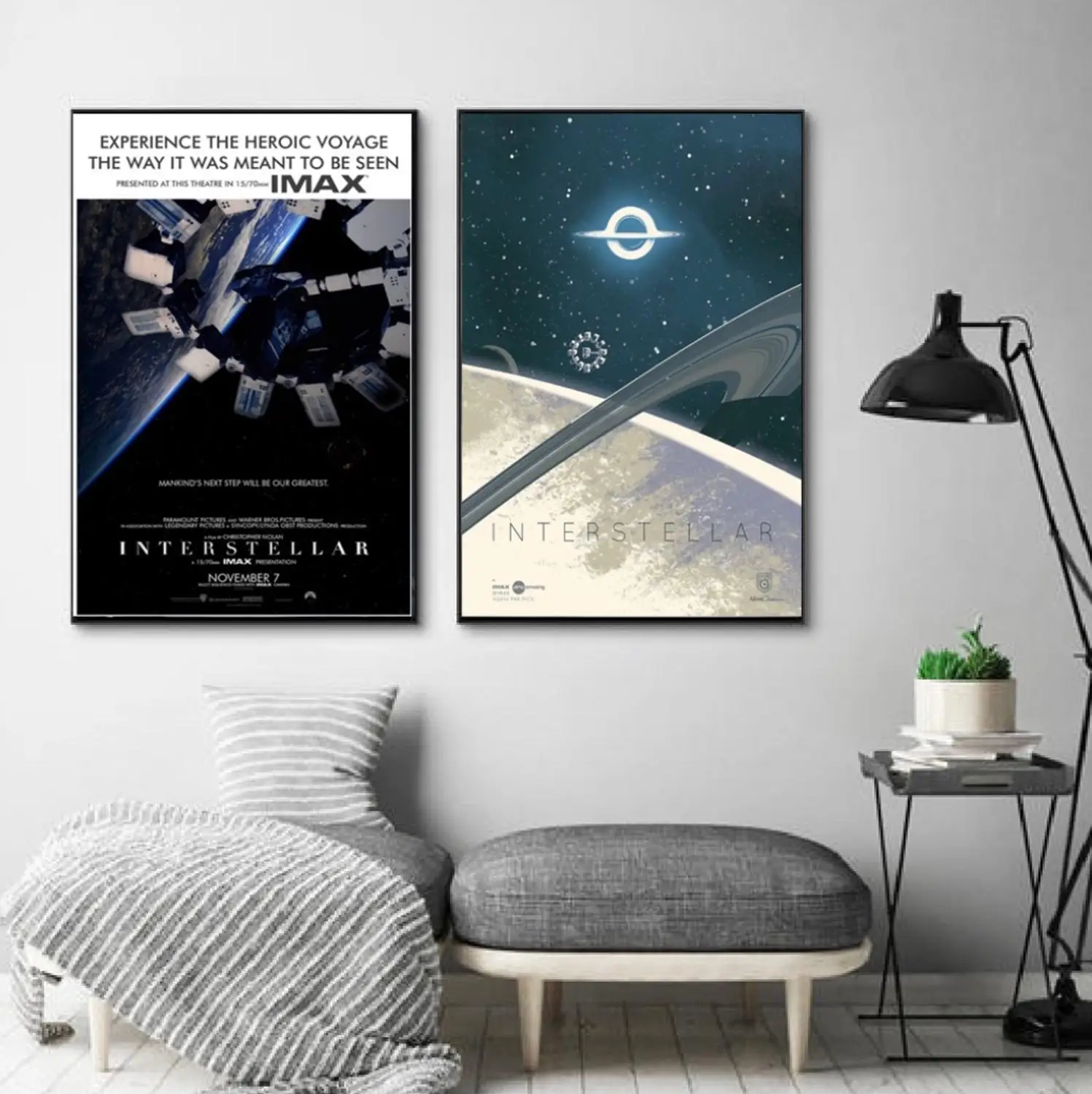 Космический корабль Межзвездный научно-фантастический фильм Винтаж Ретро