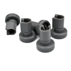 Универсальная корзина с верхними колесами для посудомоечной машины, 5 шт., подходит для Aeg Favorit, Privileg, Zanussi, запчасти для посудомоечной машины