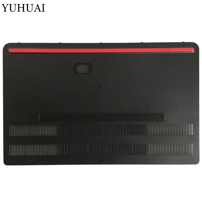 Bottom Door Cover Для DELL Inspiron 15P 7000 7557 7559 T9X28 нижняя базовая крышка/Упор для рук верхняя крышка без сенсорной панели/Нижняя крышка двери нижний чехол - Цвет: Bottom Door Cover