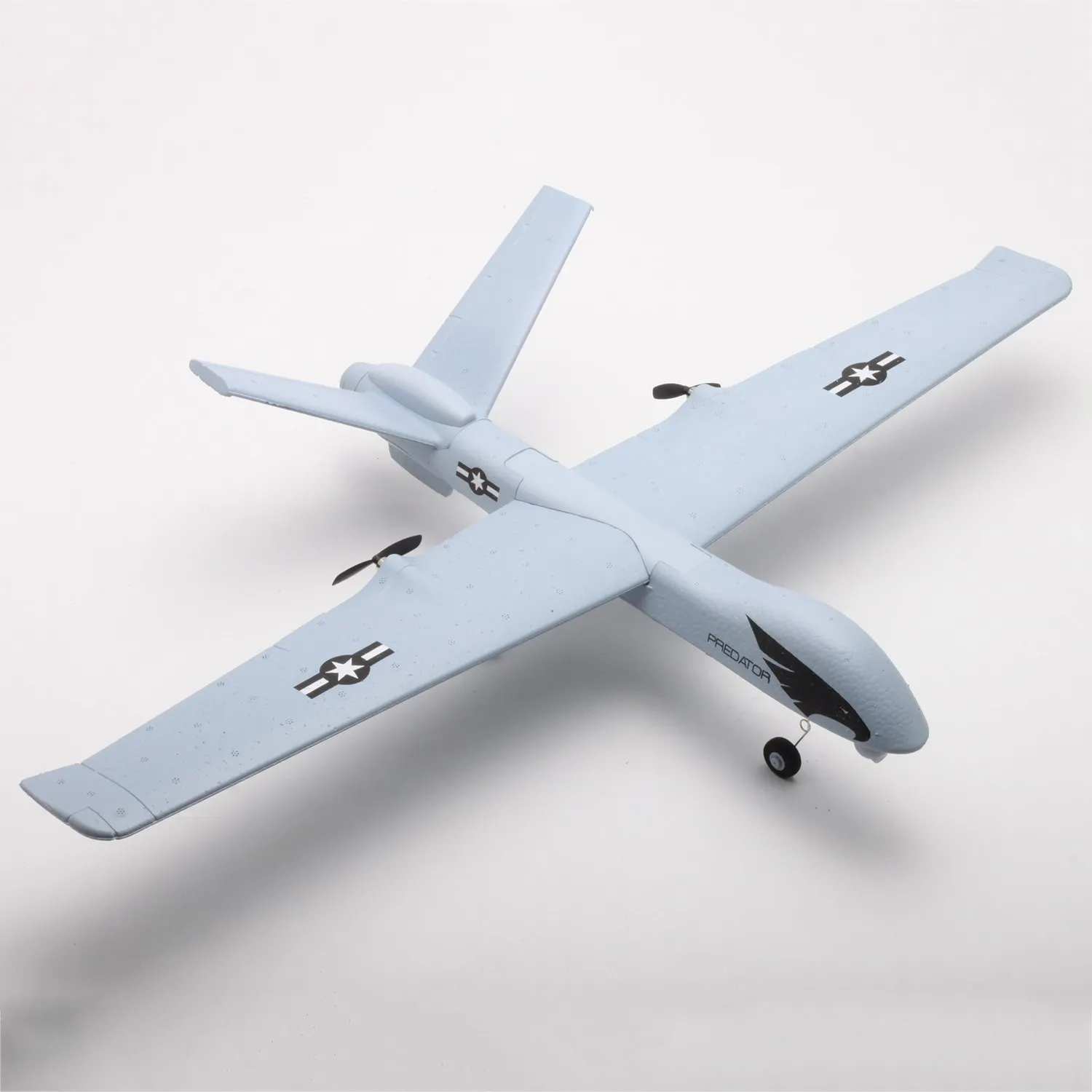 Z51 Хищник 660 мм размах крыльев 2 4G 2CH планер RC Самолет RTF встроенный DIY